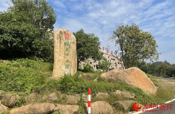母嶺村投資600萬元建成桂花產(chǎn)業(yè)園。人民網(wǎng)記者 王麗瑋攝.png